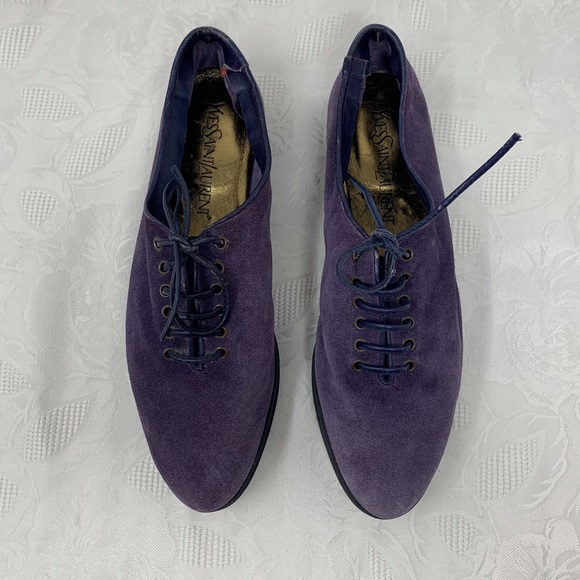 Vintage Yves Saint Laurent Platform Shoe Oxford - Picture 7 of 7